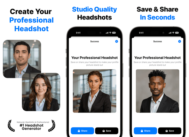 AI Headshot Generator for Professional Profiles Hero